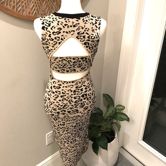 Rachel by RACHEL ROY leopard sweater dress - Picture 4 of 8